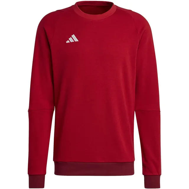 Bluza męska adidas Tiro 23 Competition Crew czerwona HI4709, czerwona, rozmiar S