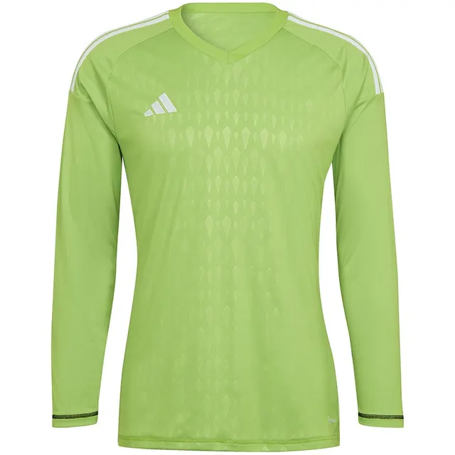 Koszulka bramkarska męska adidas Tiro 23 Competition Long Sleeve Goalkeeper Jersey zielona HK7693, rozmiar L