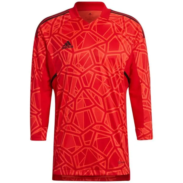 Koszulka bramkarska męska adidas Condivo 22 Long Sleeve czerwona H21237, rozmiar M