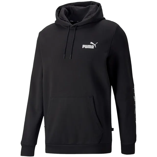 Bluza męska Puma ESS+ Tape Hoodie FL czarna 849040 01, rozmiar L