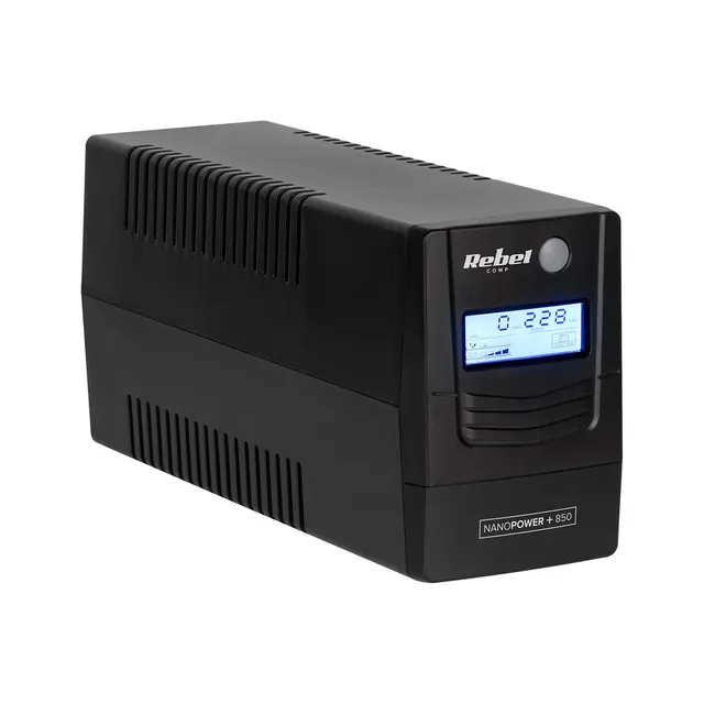 Zasilacz awaryjny komputerowy UPS REBEL Nanopower PLUS 850 ( OFFLINE 850VA / 48