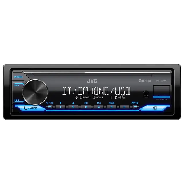 JVC KDX-382BT Radio samochodowe BT USB FM