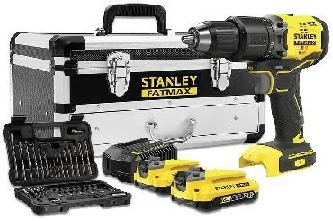STANLEY WKRĘTARKA V20 SFMCD715D2F 60Nm 2x2 0Ah +50ACC SKRZYNIA METAL ...