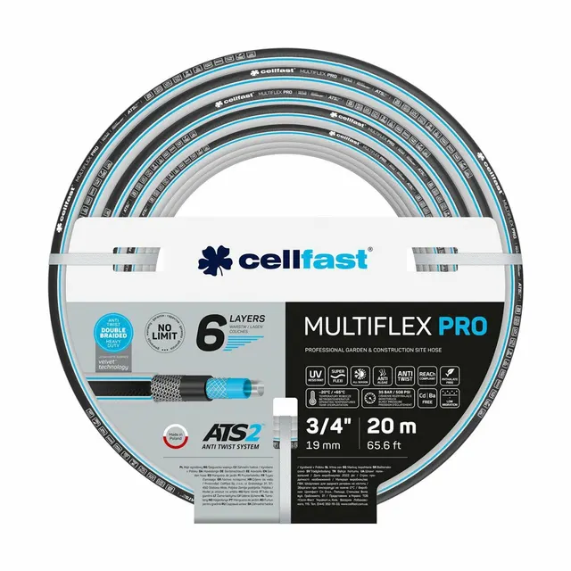 CELLFAST WĄŻ OGRODOWY MULTIFLEX PRO ATS2 3/4 50m