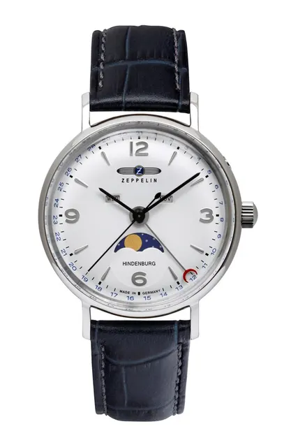 Zegarek Zeppelin Hindenburg Moonphase 8077-1 WYP