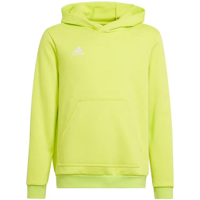 Bluza dla dzieci adidas Entrada 22 Hoody limonkowa HC5069 116cm