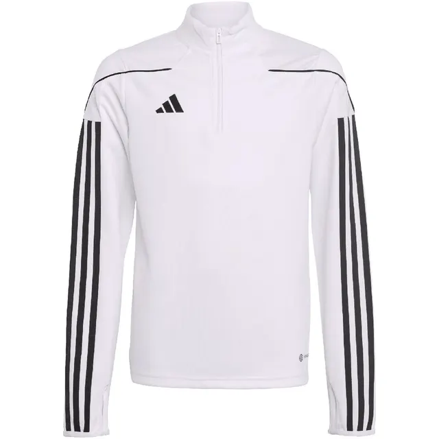 Bluza dla dzieci adidas Tiro 23 League Training Top biało-czarna IB8477 128cm