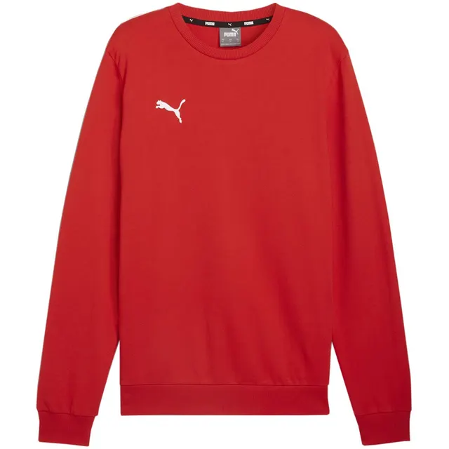 Bluza męska Puma Team Goal Casuals Crew Neck Sweat czerwona 658592 01 M