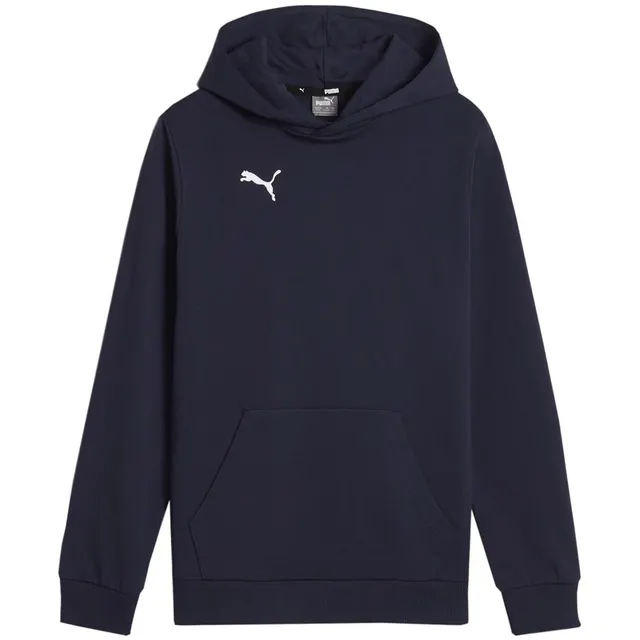 Bluza dla dzieci Puma Team Goal Casuals Hoddy granatowa 658619 06 140cm