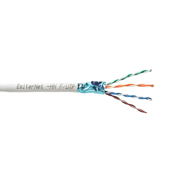 Kabel Emiter Net FTP (F/UTP) kat.5e 350MHz drut 4x2x24 AWG PVC K/EMITERNET-FTP5E.