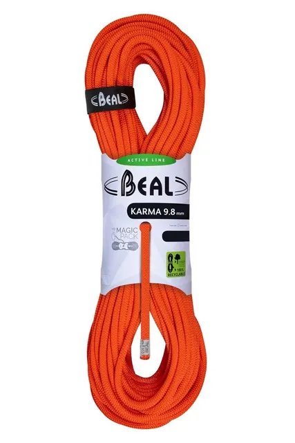 Lina karma 9 8mm 80m-solid orange BEAL