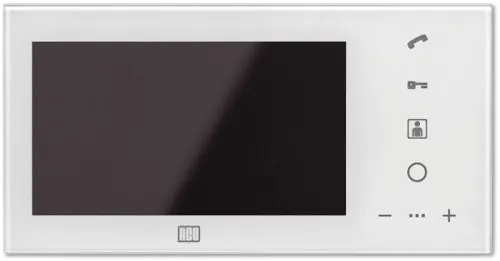 ACO INS-MP7 WH (Biały) Monitor INSPIRO - kolorowy cyfrowy 7” do systemów videodomofonowych
