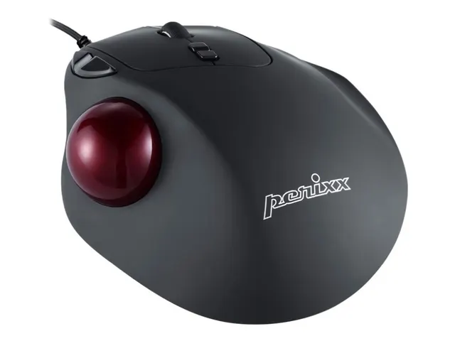 Mysz Perixx PERIMICE 517 laserowa trackball 34mm czarna