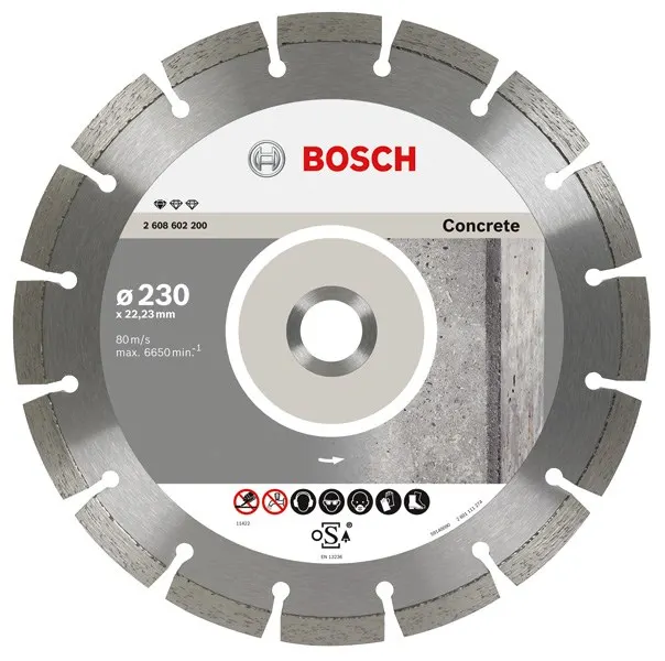 BOSCH TARCZA DIAMENTOWA* 230x22 SEGMENTOWA CONCRETE