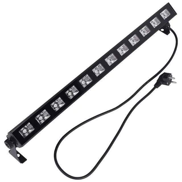 LIGHT4ME SID2 - multiefekt świetlny LED 4w1 + efekt beam/laser/stroboskop (UV BAR 12)