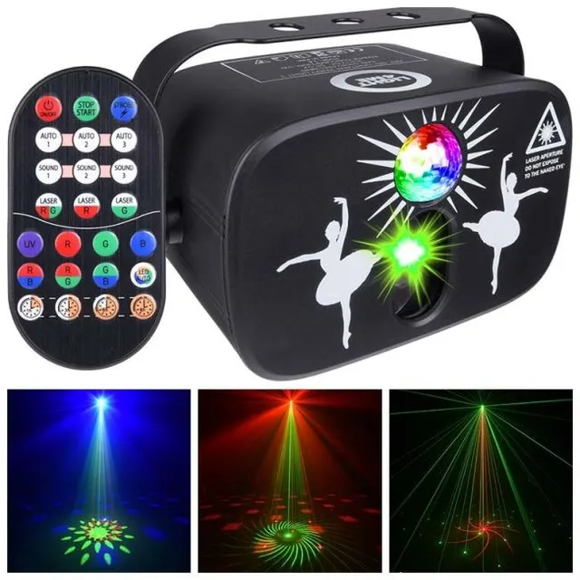 Oświetlenie disco LED LIGHT4ME PARTY LIGHT 3 efekt