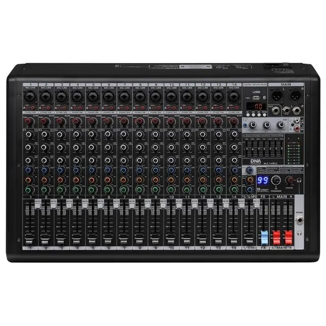 DNA HLC 14 MK2 analogowy mikser dźwięku 14 kanałów