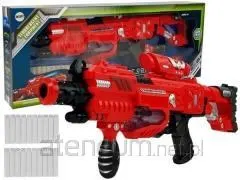 Pistolet Luminescencyjny Świeci w Ciemności Piankowe Naboje Dźwięk Zasięg 45m 8456 Lean Toys