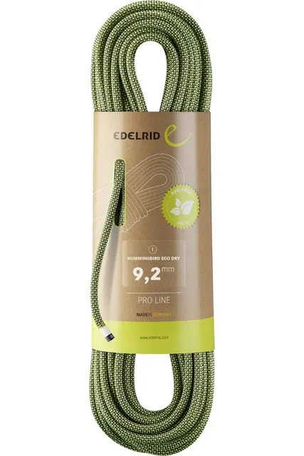 Lina hummingbird eco dry 9 2mm 70m-night-citrus EDELRID