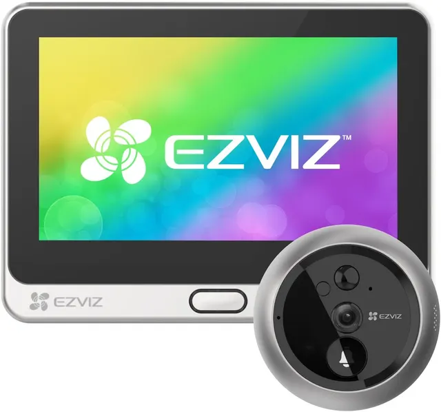 EZVIZ DP2C wideodomofon 2 MP 10 9 cm (4.3 ) Srebrny