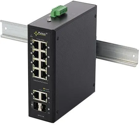 ISFG108 Switch przemysłowy PoE (8xPoE