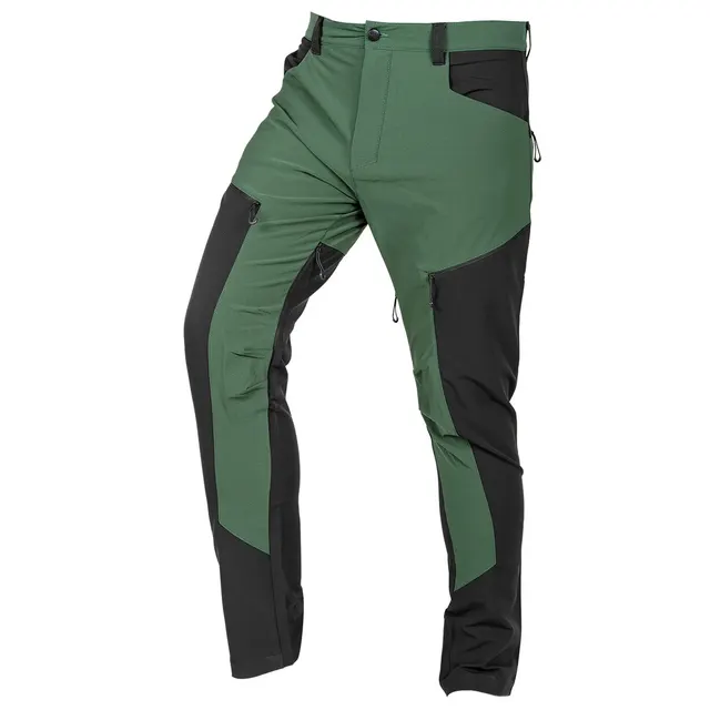 Spodnie robocze OUTDOOR 4 way stretch zielone-szare rozmiar XXXL