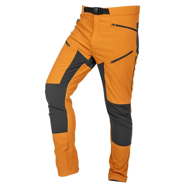 Spodnie robocze OUTDOOR 4 way stretch musztardowo-szare rozmiar S