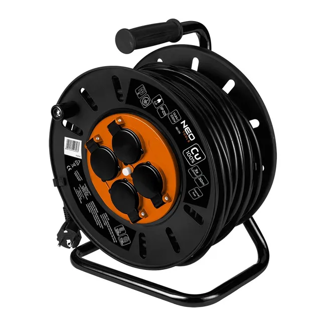 Przedłużacz bębnowy 30m 3x1.5mm2