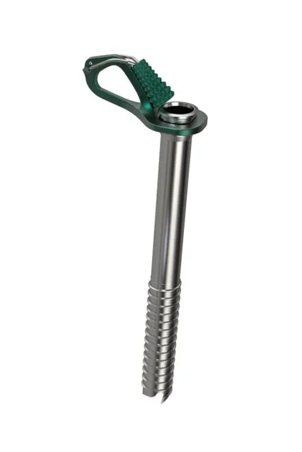 Śruba lodowa Blue Ice Aero Lite Screw 22 cm - green, 22 cm (zielona)
