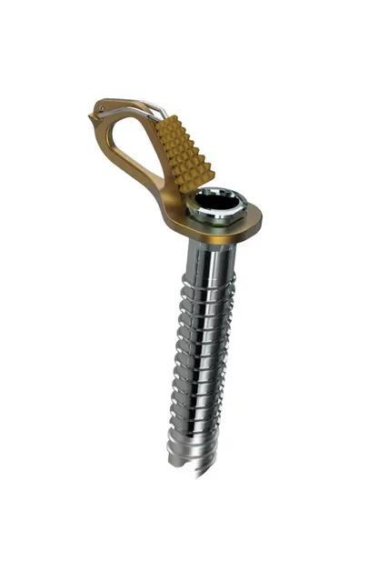 Śruba lodowa Blue Ice Aero Lite Screw 13 cm - yellow