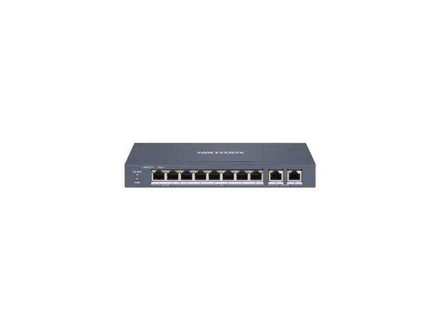 Switch Hikvision DS-3E1310HP-EI 8 Port Fast Ethernet Smart POE