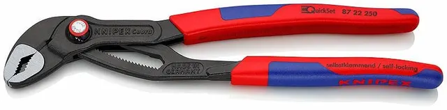 KNIPEX SZCZYPCE NASTAWNE 250mm COBRA QUI CK SET...