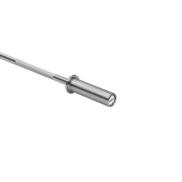 Gryf olimpijski prosty z łożyskami sztanga olimpijska z łożyskami 120cm 9kg REBEL ACTIVE