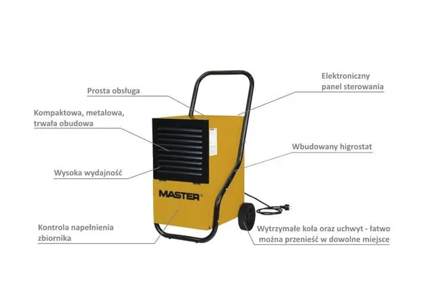 Osuszacz powietrza MASTER DH 752 45 6l/24h