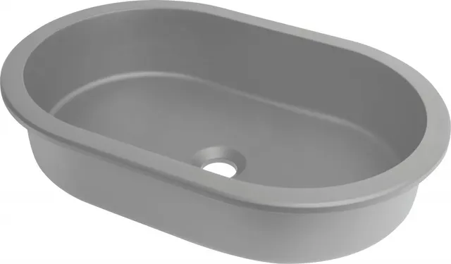 Umywalka granitowa podblatowa/wpuszczana, satyna