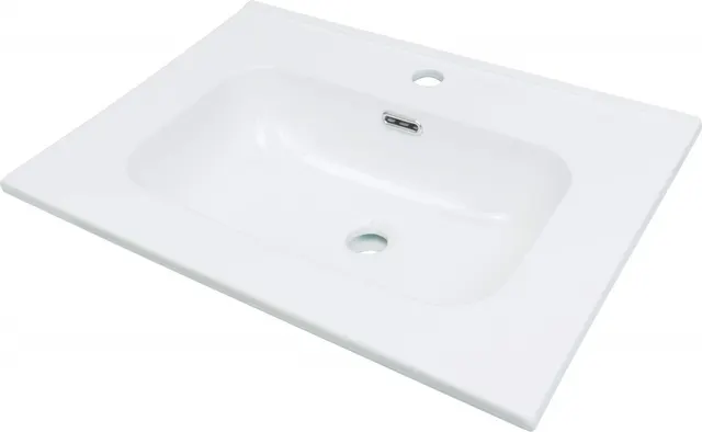 Umywalka ceramiczna wpuszczana - 60 cm