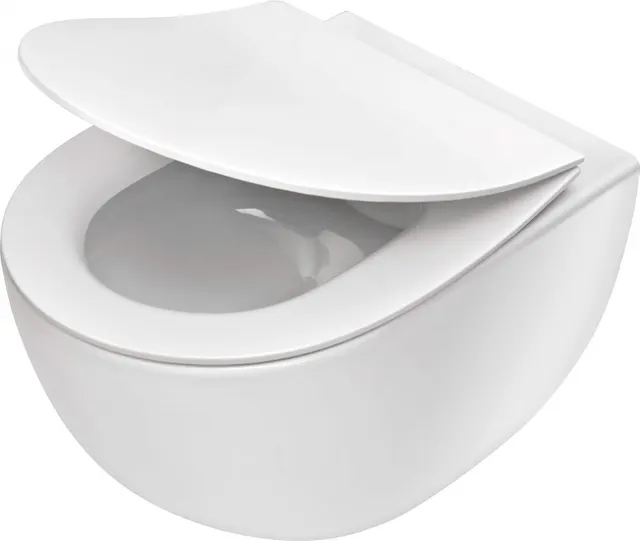 Miska WC wisząca bezkołnierzowa (CDE 6ZPW)