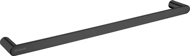 Wieszak ścienny na ręcznik - 60 cm, 60 cm, czarny