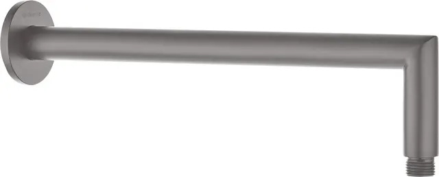 Wylewka prysznicowa ścienna - 400 mm, złoto szczotkowane