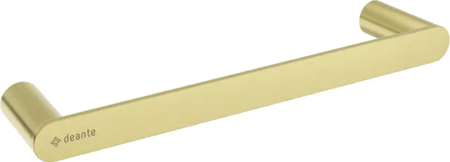 Wieszak ścienny na ręcznik - 30 cm, 30 cm, złoto szczotkowane