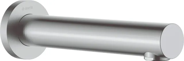 Wylewka wannowa - 200 mm, stal szczotkowana