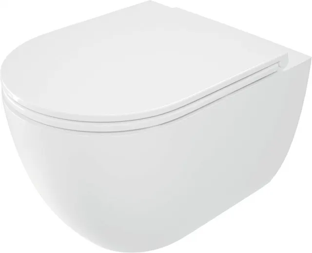 Miska WC z deską bezkołnierzowa (CGRD6ZPW)