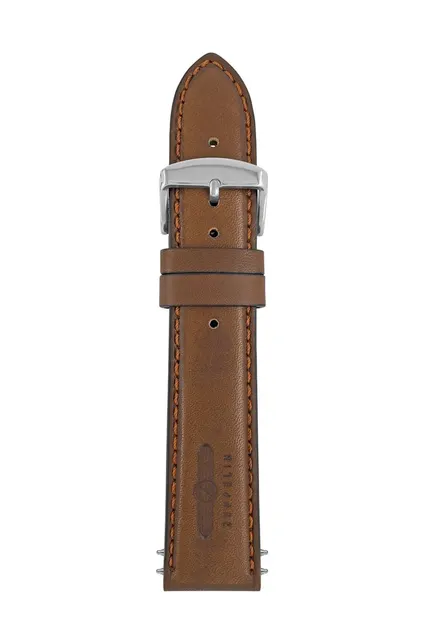 Pasek skórzany Zeppelin brązowy 22mm