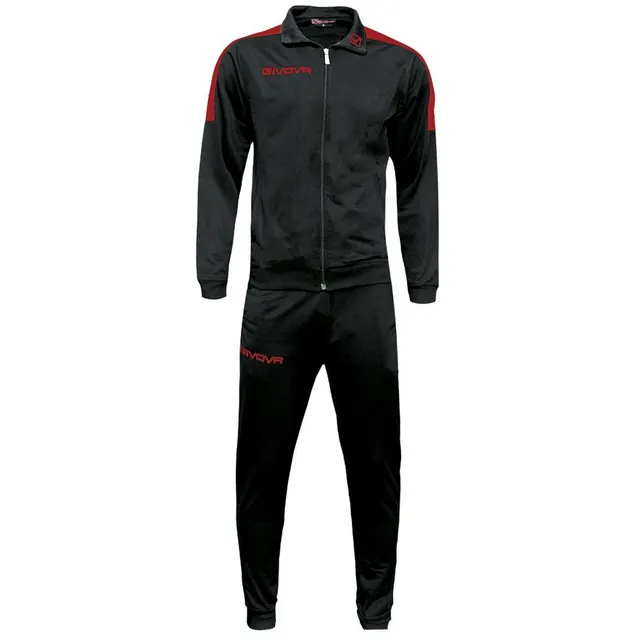 Dres Givova Tuta Revolution czarno-czerwony TR033 1012 3XS