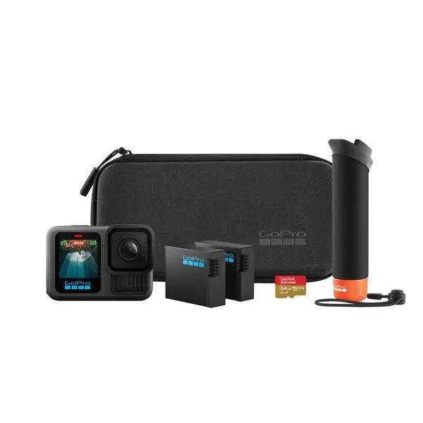 GoPro HERO13 Black Accessories Bundle – kamera sportowa 5.3K z akcesoriami