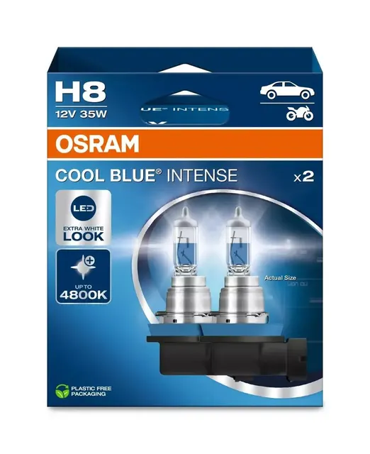 Żarówka (Zestaw 2szt.) H8 12V 35W PGJ19-1 Cool Blue Intense NextGen 5000K