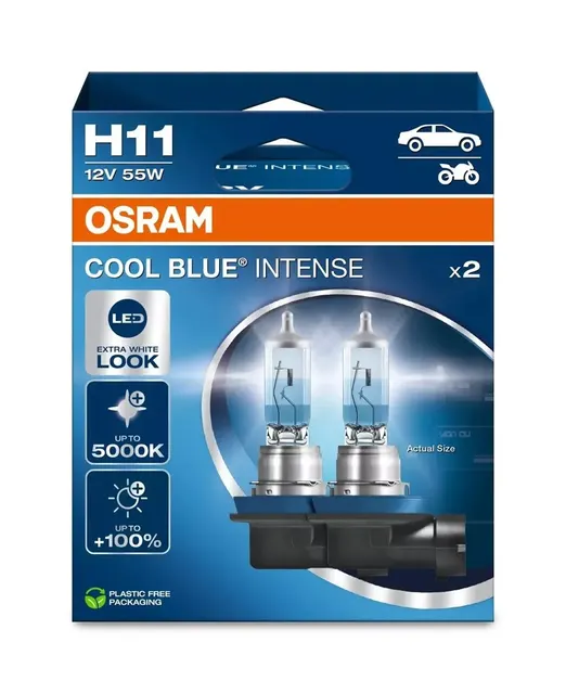 Żarówka (Zestaw 2szt.) H11 12V 55W PGJ 19-2 Cool Blue Intense NextGen 5000K