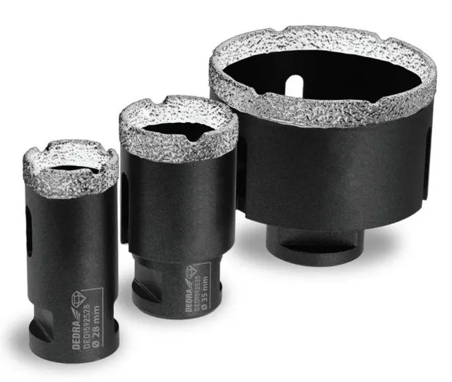 Zestaw koronek diamentowych Vacuum Brazed 28 35 68mm 3 szt.