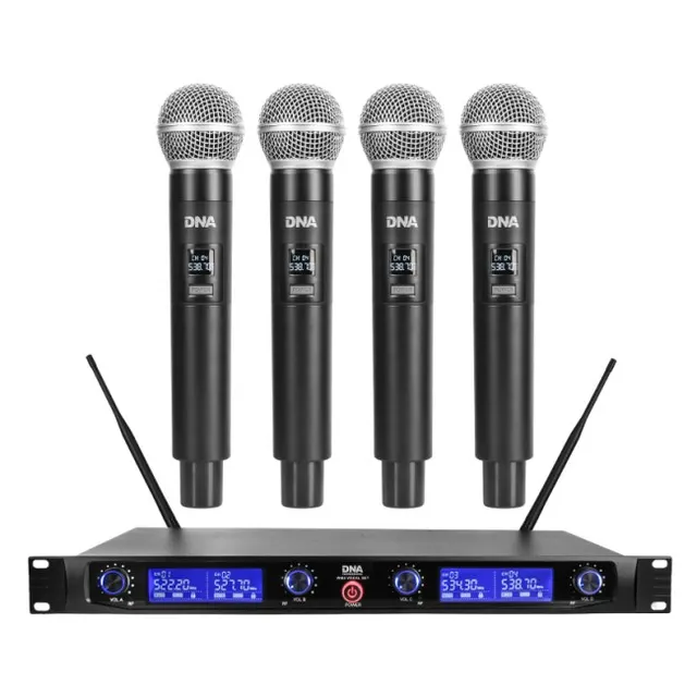 DNA WM4 VOCAL SET mikrofon bezprzewodowy 4x nadajn