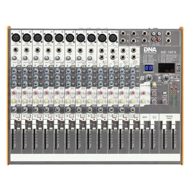 Mikser audio DNA ME-16FX 16 kanałów USB Bluetooth